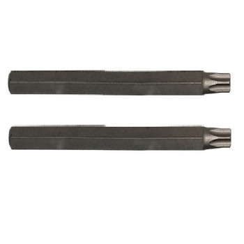 TORX BITS 3/8"  (10MM) T25, L=75MMM, 2st. S2, PROLINE