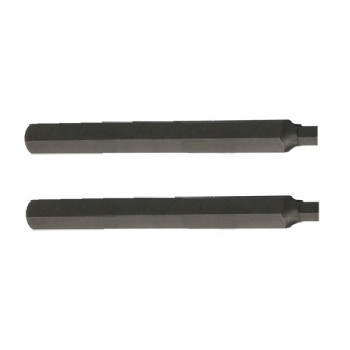 HEX BITS 3/8" (10MM) 10MM, L=75MM, 2st. S2, PROLINE HEX BITS 3/8" (10MM) 10MM, L=75MM, 2st. S2, PROLINE