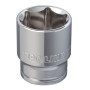 Hylsa 6-kant 1/2" - 23MM CRV PROLINE