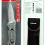 Universalkniv, infällbar med förvaringsficka för bälte, 11.5cm, 8cm knivdel, 100g, Proline
