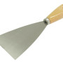 SCRAPER 100MM, HANGING WHOLE IN LIGHT WOODEN LACQUERED HANDLE