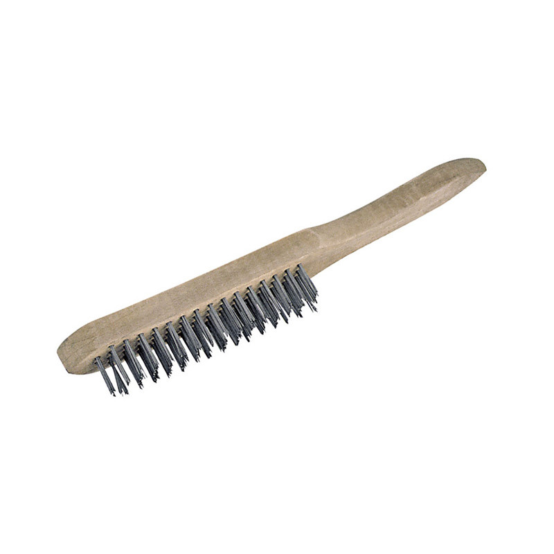 WIRE STEEL BRUSH 5 ROW trähandatg. . WIRE STEEL BRUSH 5 ROW trähandatg. .