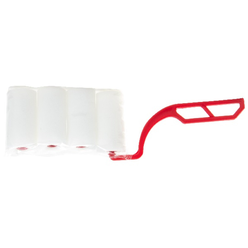 HANDLE FI6MM AND ROLLER SLEEVE MOLTOPREN 35X7 4 st. PROLINE HANDLE FI6MM AND ROLLER SLEEVE MOLTOPREN 35X7 4 st. PROLINE