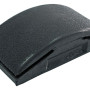 RUBBER SANDING BLOCK - BLACK 12  5X69MM