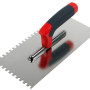PLASTERING TROWEL - 2 COMPOUNTS - 28  0 130 MM "  TOOTH 8   MM "