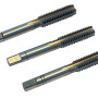 Gängtapp M3-M12 3st, DIN 352 HSS SW7M, i en plastask, Proline