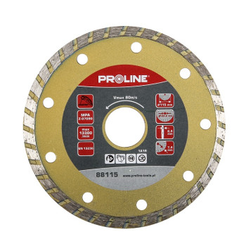 Diamantkapskiva TURBO 180x2.6x7.2x22.2 PROLINE Diamantkapskiva TURBO 180x2.6x7.2x22.2 PROLINE