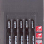 Sågblad 5st, plexi 50x75 12TPI 2mm B, PROLINE
