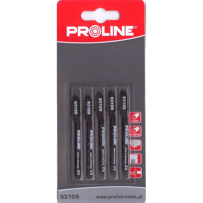 Sågblad 5st, trä 50x75 12TPI 2mm, PROLINE Sågblad 5st, trä 50x75 12TPI 2mm, PROLINE