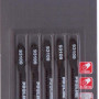 Sågblad 5st, trä 50x75 12TPI 2mm, PROLINE