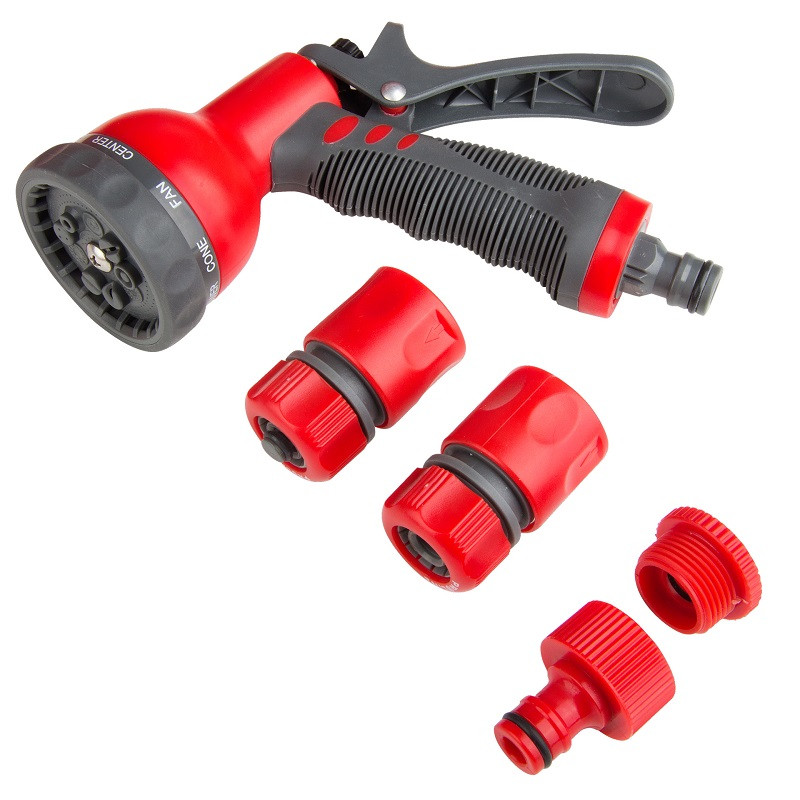 Bevattningspistol med 4 adaptrar, PROLINE