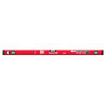 Vattenpass, aluminium, rostfri, magnetikst (2 magneter), Kapro, pulverlackat, 0,029°=0,05 mm/m, 100CM, PROLINE HD
