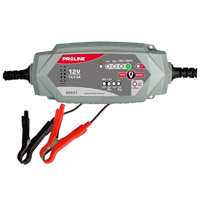 Bilbatteriladdare 12V, 4A CE PROLINE Bilbatteriladdare 12V, 4A CE PROLINE
