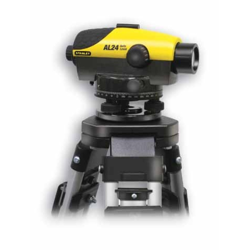 Stanley Intellilevel AL24DVP, Auto level, 24x, max 90m, 1.6mm/45m, inkl. stativ, väska (UKströmkontakt)