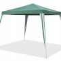Paviljong 2.4x2.4m, utan väggar (tält, trädgårdstält, partytält), grön