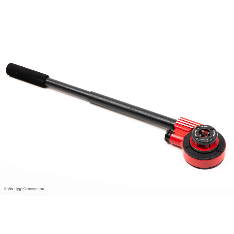 Rörgängkloppor med spärr, sats gängkloppa 1/2", 3/4", 1", 1 1/4" PROLINE Rörgängkloppor med spärr, sats gängkloppa 1/2", 3/4", 1", 1 1/4" PROLINE