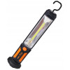 Starkt arbetslampa COB LED 450LM + 25LM varningsblink, laddbar, magnet och krok, USB Starkt arbetslampa COB LED 450LM + 25LM varningsblink, laddbar, magnet och krok, USB