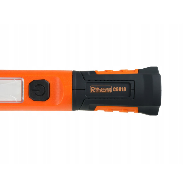 Lång smal arbetslampa 600LM, vridbara magneter, laddbar, krok, USB Lång smal arbetslampa 600LM, vridbara magneter, laddbar, krok, USB