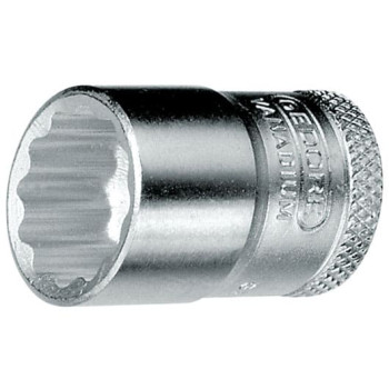 Hylsa 12-kantig 3/8" UD, 6-24 mm Gedore Hylsa 12-kantig 3/8" UD, 6-24 mm Gedore