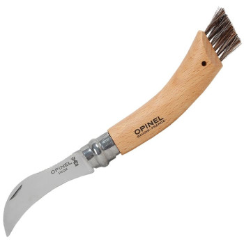 Opinel svampkniv med borste, 8.5cm, hopfällbar Opinel svampkniv med borste, 8.5cm, hopfällbar