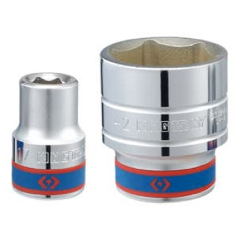 Hylsa 3/4" 52mm, 6-kantig, kort, CRV, King Tony Hylsa 3/4" 52mm, 6-kantig, kort, CRV, King Tony