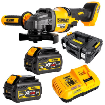 Vineklslip 54V 6.0Ah XR FlexVolt Li-Ion sladdlös, borstfri 125mm (5"), DeWalt