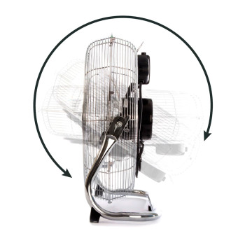 Stor kraftfull fläkt 45cm (18") 100W, golvmodell Stor kraftfull fläkt 45cm (18") 100W, golvmodell