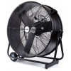 Kraftfull industrifläkt 61 cm (24") 220W, golvmodell med hjul, svart pulverlackad, 1300rpm, 12000 m3/h, Powermat REA - DEMO EX Kraftfull industrifläkt 61 cm (24") 220W, golvmodell med hjul, svart pulverlackad, 1300rpm, 12000 m3/h, Powermat REA - DEMO EX