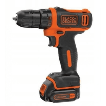 Sladdlös borrmaskin 10,8V 1.5Ah batteri Li-Ion, Black+Decker