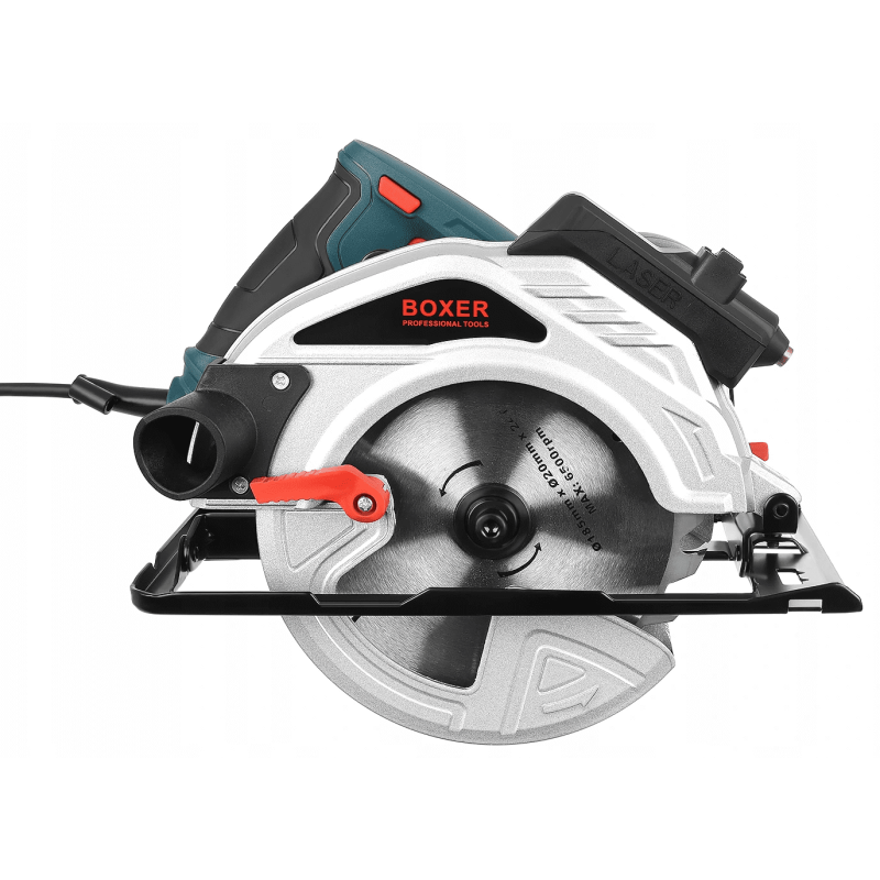 Elsåg, cirkelsåg 2850W, 230v, 5800rpm, 70mm skärdjup, 185mm sågskivor, laser Elsåg, cirkelsåg 2850W, 230v, 5800rpm, 70mm skärdjup, 185mm sågskivor, laser