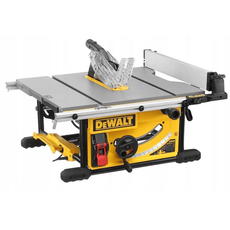 Bordsåg 2000W 250mm, 77mm skärdjup, 4800rpm, längsgående skärmaskin, DeWALT DWE7492