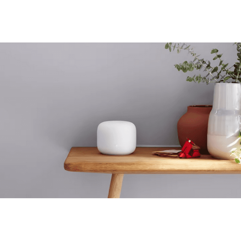 Google Nest Wifi Router 802.11a/b/g/n/ac, 2,4 GHz/5GHz, vit, 1-pack Google Nest Wifi Router 802.11a/b/g/n/ac, 2,4 GHz/5GHz, vit, 1-pack