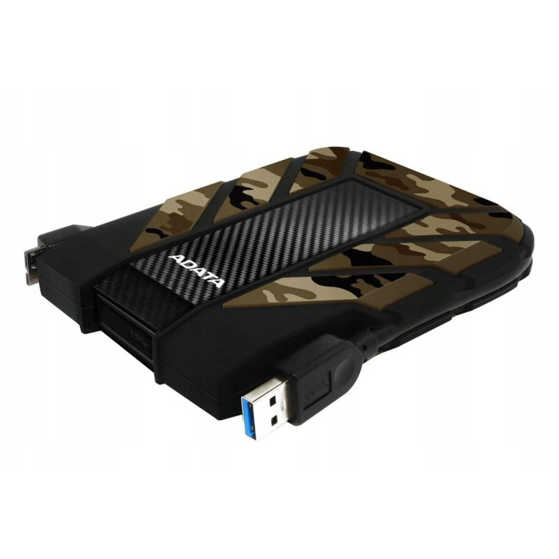 Extern hårddisk 2T USB, tålig, liten bärbar backup disk 2.5", militär camo-skal, HD710 Pro 2TB USB 3.1, Adata Extern hårddisk 2T USB, tålig, liten bärbar backup disk 2.5", militär camo-skal, HD710 Pro 2TB USB 3.1, Adata