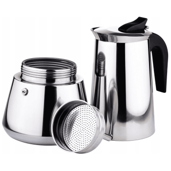 Kaffekokare i rostfritt stål, 600ml