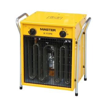 Byggfläkt, värmefläkt 15 kW 400V, IP24, 1700m³/h termostat, Master