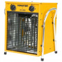 Byggfläkt, värmefläkt 9 kW 400V, Master EPB