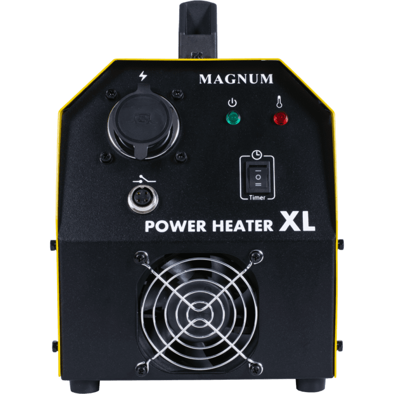 Induktionsvärmare 230V 16A, 800 grader, 3KW 100 kHZ, LED, komplett sats, väska, Magnum Power Heater XL