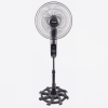 Golvfläkt 40cm 16", 80W 115-135cm teleskop, fjärr, tyst och stabil, 3 hastigheter, Powermat Golvfläkt 40cm 16", 80W 115-135cm teleskop, fjärr, tyst och stabil, 3 hastigheter, Powermat