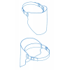 Skyddsvisir 1st, ansiktskydd, visir av PET 0,5mm 38x24,5cm (säljs i 5-pack) Skyddsvisir 1st, ansiktskydd, visir av PET 0,5mm 38x24,5cm (säljs i 5-pack)