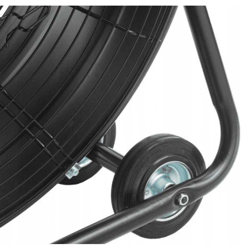Kraftfull industrifläkt 60 cm (24") 330W, golvmodell med hjul, svart, 115 m3/min, Daxton / Equation Kraftfull industrifläkt 60 cm (24") 330W, golvmodell med hjul, svart, 115 m3/min, Daxton / Equation