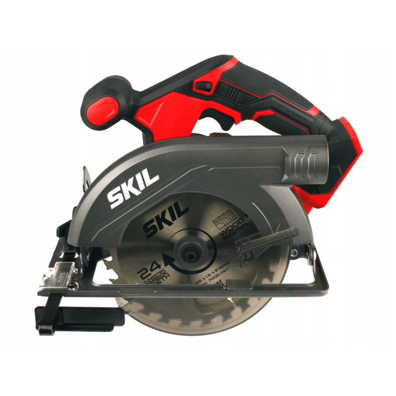 Elsåg, cirkelsåg 20V 4,0Ah 4500rpm 54mm skärdjup, 165mm skivor, snabbladdare, SKIL