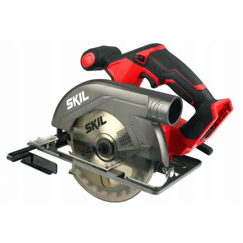 Elsåg, cirkelsåg 20V 4,0Ah 4500rpm 54mm skärdjup, 165mm skivor, snabbladdare, SKIL