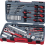 Verktygsstas 1/4" 1/2", 95 delar i en tålig plastväska, Teng Tools