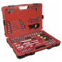 Hylsnyckelsats 1/4" och 3/8", 96 delar, hylssor, spärrskaft, Stanley