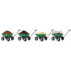 Trädgårdsvagn, skottkärra 3-i-1, max 350kg, Higher Trädgårdsvagn, skottkärra 3-i-1, max 350kg, Higher