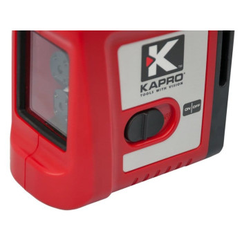 Självnivellerande krysslinjelaser röd, laserpass 20m, 2 linjer, Kapro Självnivellerande krysslinjelaser röd, laserpass 20m, 2 linjer, Kapro
