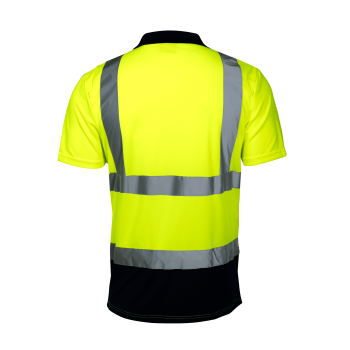 Reflextröja, varseltröja, gul, WARNING POLO SHIRT, CE, LAHTI