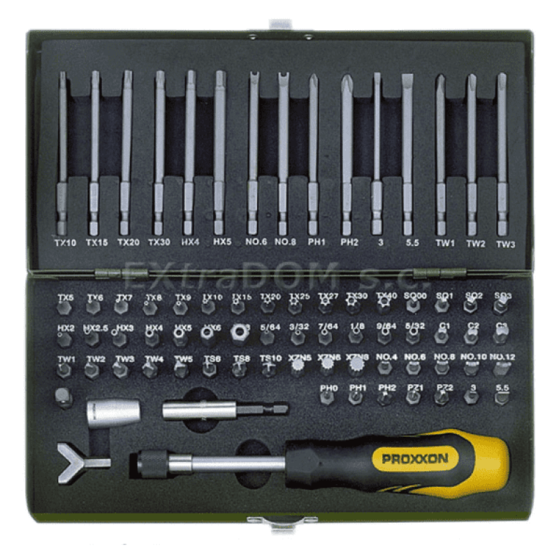 Bits sats, specialbits långa 75c PROXXON Bits sats, specialbits långa 75c PROXXON