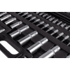 Hylsnyckelsats 108 delar, verktygssats, torx, m.m. Hylsnyckelsats 108 delar, verktygssats, torx, m.m.