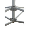 Professionella snabbtält aluminium, premium Heavy-Duty handelstält, mässtält, depåtält, tryck, MP Tent